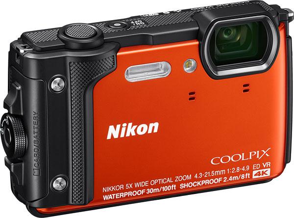 0000004990| Nikon Coolpix W300 Digital Camera Orange