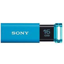 Sony USM8GUL 8GB MICRO VAULT CLICK Blue USB 3.0