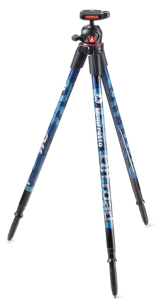 0000221495| Manfrotto Tripod Off Road Blue With Ball Head