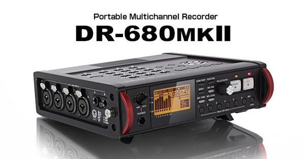 Tascam DR-680MK2 Portable Multitrack Field Recorder