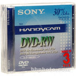 Sony 1.4Gb 8Cm DVD -RW 3 Pack For DVD        3DMW30S2