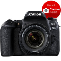  Canon EOS 77D DSLR & 18-55 f/4-5.6 IS STM Lens