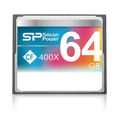 Silicone Power 64GB 400X (Hi-Speed) CF Card