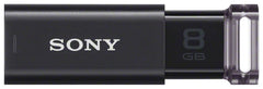 Sony USM8GUB 8GB MICRO VAULT CLICK Black USB 3.0