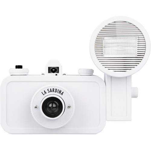 0000214495| Lomo La Sardina & Flash White DIY Camera