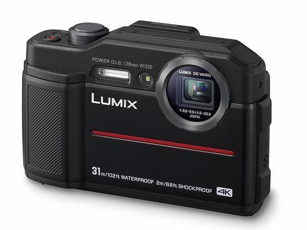 0000025990| Panasonic DMC-FT7 Black Tough Camera