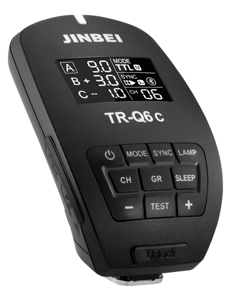 0000212995| Jinbei TR-Q6 Canon TTL HSS Bluetooth Trigger