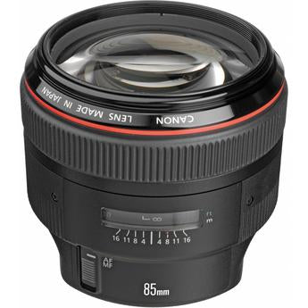 0000027990| Canon EF 85mm f/1.2L II USM Lens