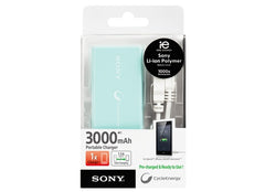 Sony Portable Power Supply 3000MAH Pastelblue