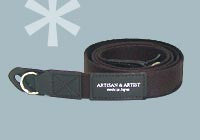 Voigtlander Artisan & Artist Cotton Camera Strap Black