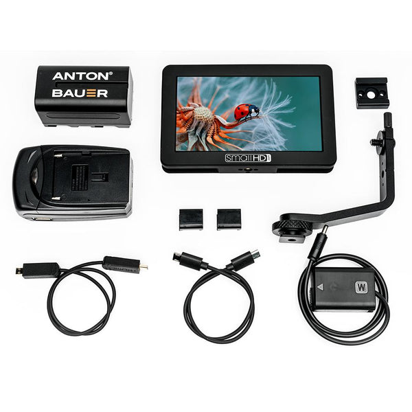 0002102995| SmallHD Focus 5 Inch On Camera Monitor - Sony NPFW50 Bundle