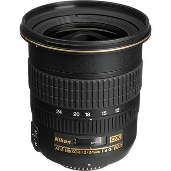 0000015990| Nikon Nikkor AF-S DX 12-24mm f4G Ultra-Wide Zoom Lens