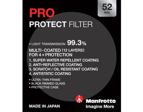 0000008995| Manfrotto Filter 52mm PRO Protect