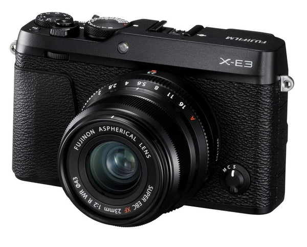 0000215990| Fujifilm  X-E3 Digital Camera Black Body & 23mm f/2 Black Lens