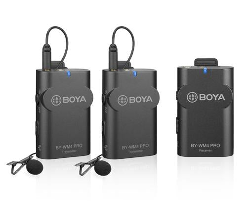 0000228995| BOYA BY-WM4 Pro-K2 Wireless Microphone System