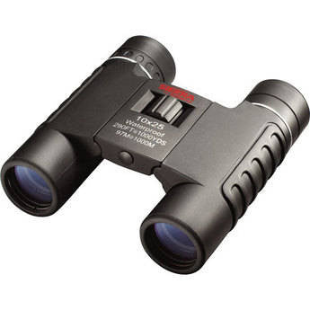 Tasco Sierra 10x25mm Black Roof Prism WP FP Compact Binocular TS1025D