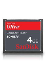 0000024595| Sandisk Ultra CF 4GB 30MB/s Card