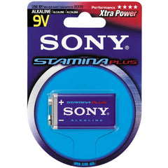 Sony Stamina Plus 9V Size 1-PC Blister       6AM6B1A