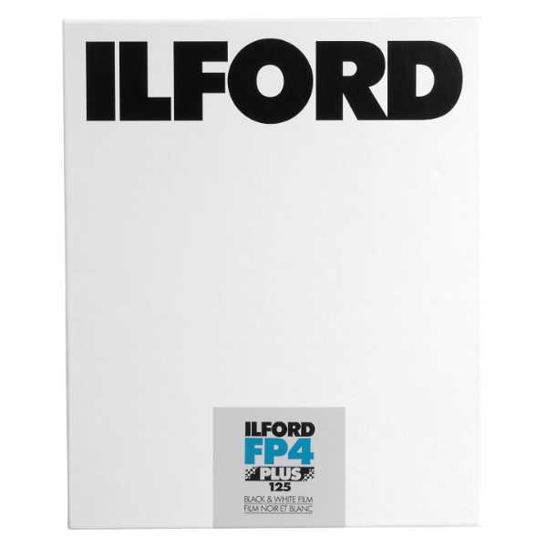 0000021790| Ilford FP4 Plus 8x10" Sheet Film 25 Pack