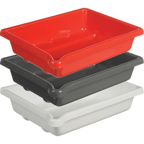 0000021295| Paterson Developing Tray 5 x 7" Set Of 3 (Grey, Red & White)