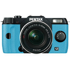 PENTAX Q10 Digital Camera  Black/Aqua 007