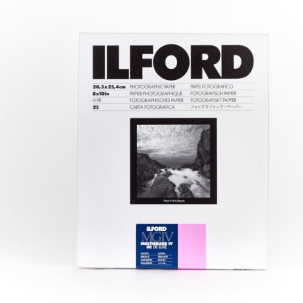 0000026995| Ilford Multigrade IV RC Deluxe Glossy Paper 12.7x17.8cm 100 Sheets