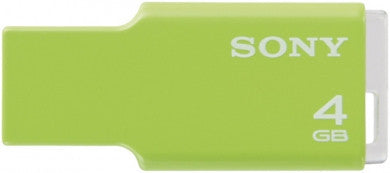 Sony 4GB MICRO VAULT TINY GREEN USB 2.0