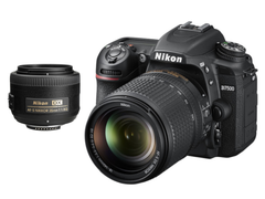  Nikon D7500 with 18-140 & 35 mm f1.8G Lenses