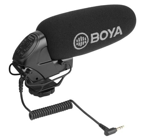 0000218995| BOYA BY-BM3032 SC On-Camera Shotgun Microphone