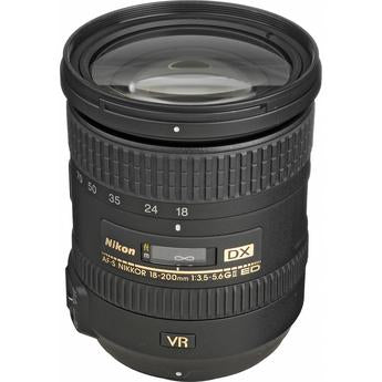 0000009990| Nikon Nikkor AF-S DX 18-200mm f/3.5-5.6G ED VR II Telephoto Zoom Lens