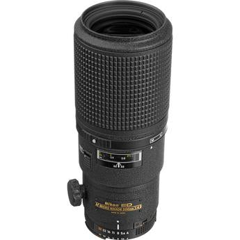 0000221990| Nikon Nikkor AF Micro 200mm f/4D IF-ED (1:1) Telephoto Lens