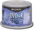 Sony 50 Spindle 16X DVD plusr Disc 50DPR47S3