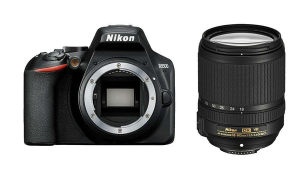 0000010390| Nikon D3500 DSLR Body with Nikon AF-S DX 18-140mm f3.5-5.6 ED VR Lens