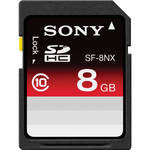 Sony 8GB SDHC MEMORY CARD UHS-1 CL10