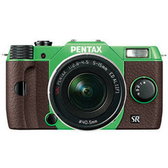 Pentax Q10 Digital Camera Green/Brown