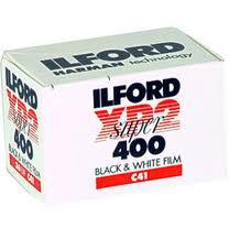  Ilford XP2 400 135/36 Exp Single Roll Film