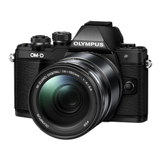  Olympus OM-D E-M10 II Black Body with Olympus 14-150mm F3.5-5.6 II Black Lens