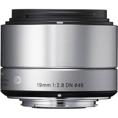 SIGMA Lens AF 19mm f/2.8 DN Micro 4/3rds Silver