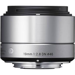  Sigma  AF 19mm f/2.8 DN MFT Silver Lens