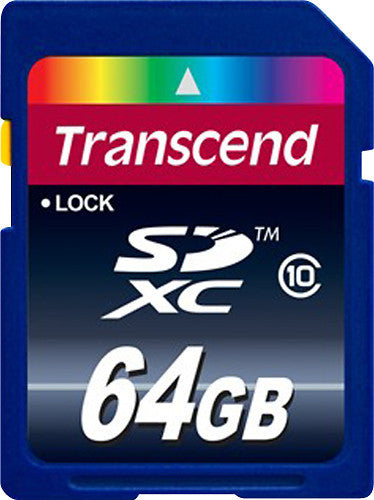 Transcend Card SDXC Class 10 64Gb