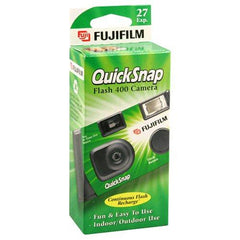  Fujifilm QuickSnap Superia 400 Flash 27 Exposure Disposable Camera