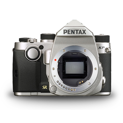 0000216490| Pentax K-P DSLR Silver Body Only  