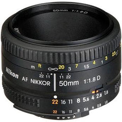  Nikon Nikkor AF 50mm f/1.8D Lens