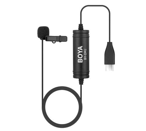 0000011999| BOYA BY-DM2 Lavalier Microphone for Android