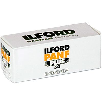 0000001595| Ilford PanF 50 120/12 Single Roll Film