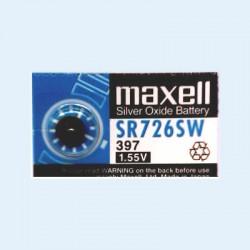 0000000495| Maxell SR726SW/397 1.55v Silver Oxide Battery