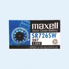  Maxell SR726SW/397 1.55v Silver Oxide Battery