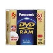  Panasonic LM-AF30E3 DVD-Ram 8cm Lm-AF30E 3Pack