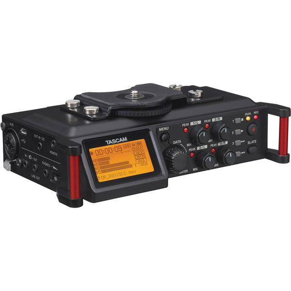 0000025990| Tascam DR-70D 4-Channel Audio Recorder For DSLR