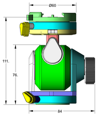 Arca-Swiss  ARCA-SWISS D4 (manual) MonoballFix